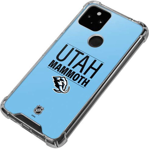 NHL Utah Mammoth Line-Up Series Google Pixel 5a 5G Clear Case